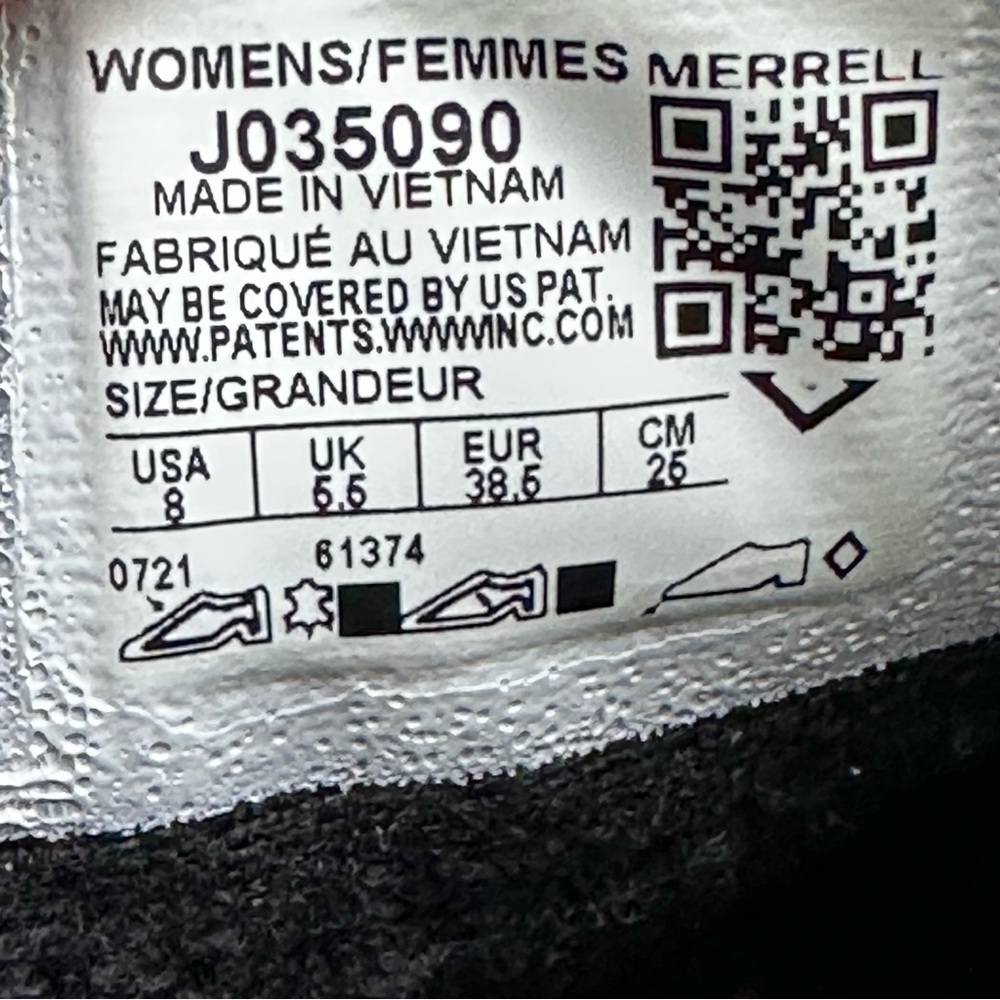 Merrell Thermo Kiruna Mid Zip Waterproof Women’s Boots Size 8 - Picture 10 of 10